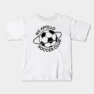 Defunct New York Apollo ASL Soccer 1973 Kids T-Shirt